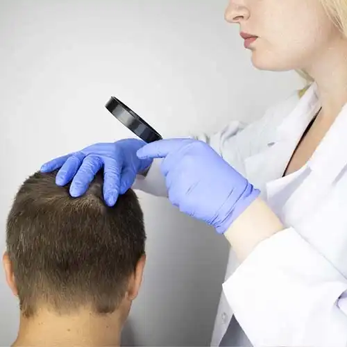 Résultat d'une greffe de cheveux FUE réussie en Tunisie avec MedicaTour